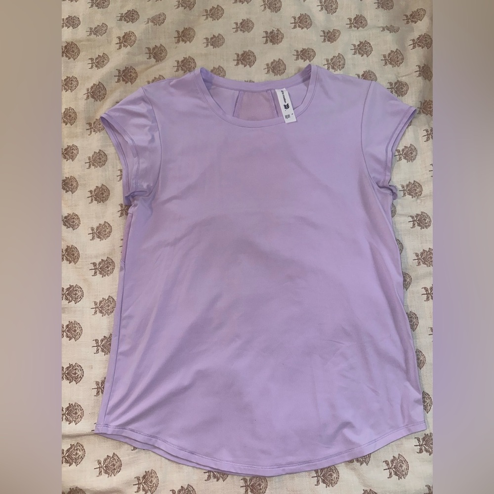 All in Motion Light Purple Women's Short Sleeve Tee
